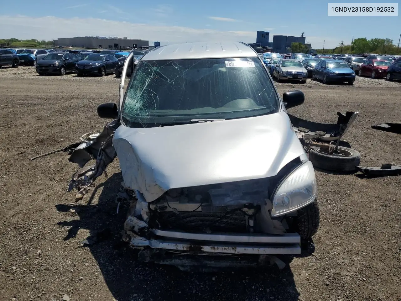 2008 Chevrolet Uplander Ls VIN: 1GNDV23158D192532 Lot: 55404335