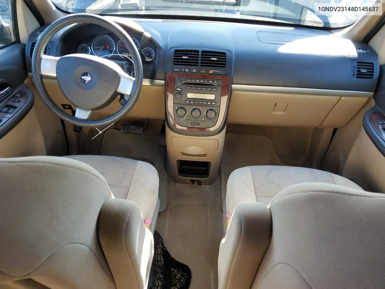 2008 Chevrolet Uplander Ls VIN: 1GNDV23148D145637 Lot: 55482495