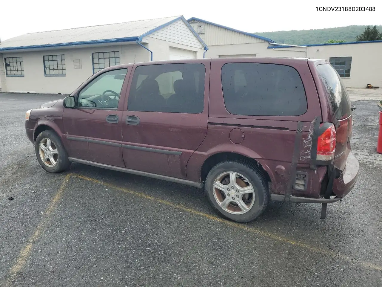 2008 Chevrolet Uplander Ls VIN: 1GNDV23188D203488 Lot: 55956185