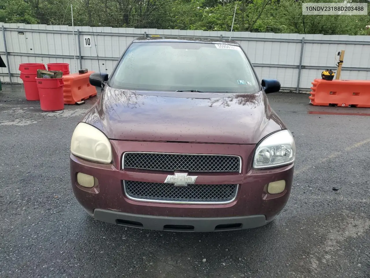 2008 Chevrolet Uplander Ls VIN: 1GNDV23188D203488 Lot: 55956185