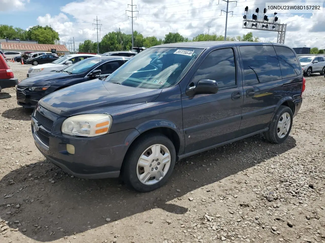 2008 Chevrolet Uplander Ls VIN: 1GNDU23W08D157282 Lot: 56328975