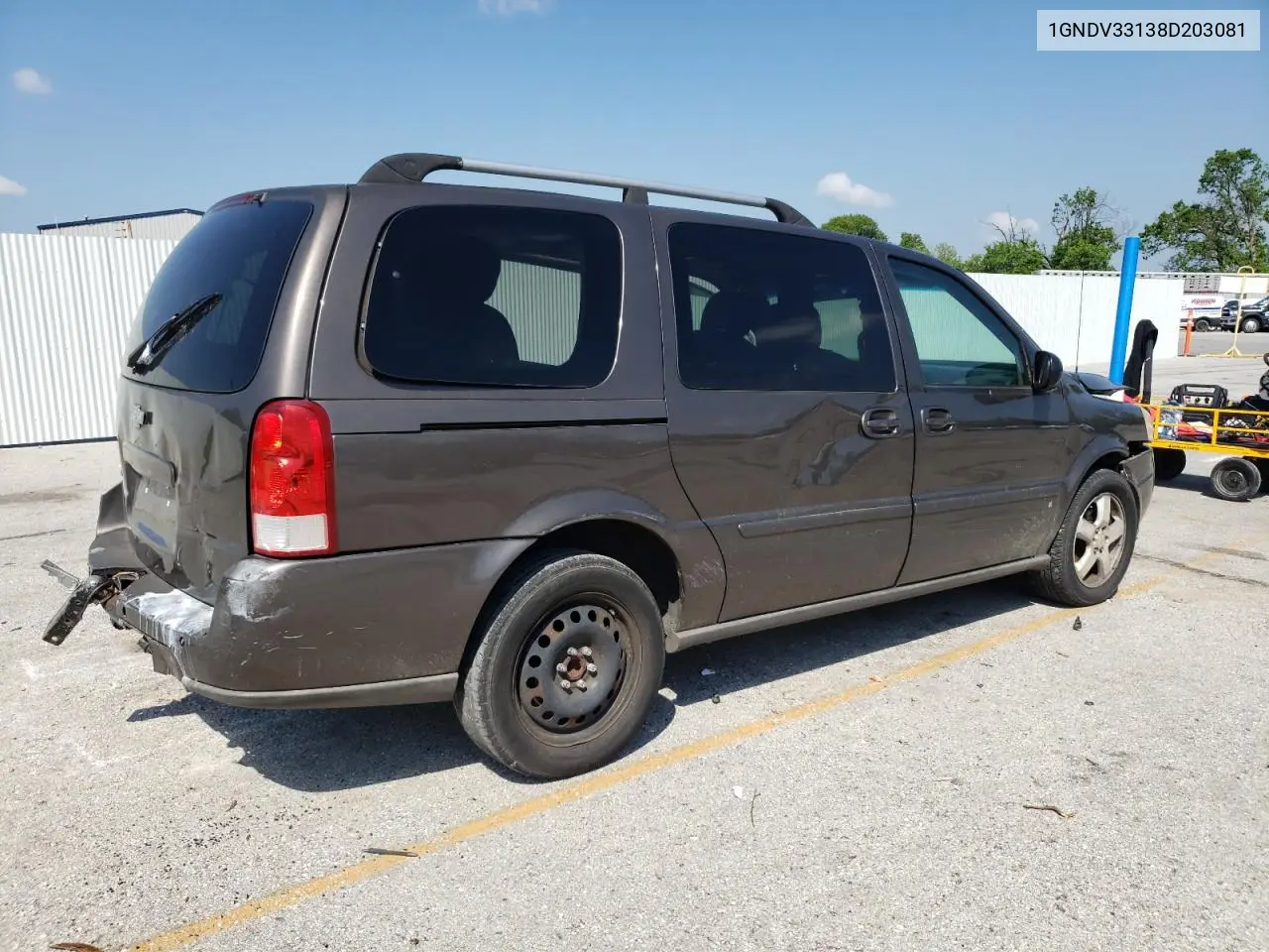 2008 Chevrolet Uplander Lt VIN: 1GNDV33138D203081 Lot: 56378215