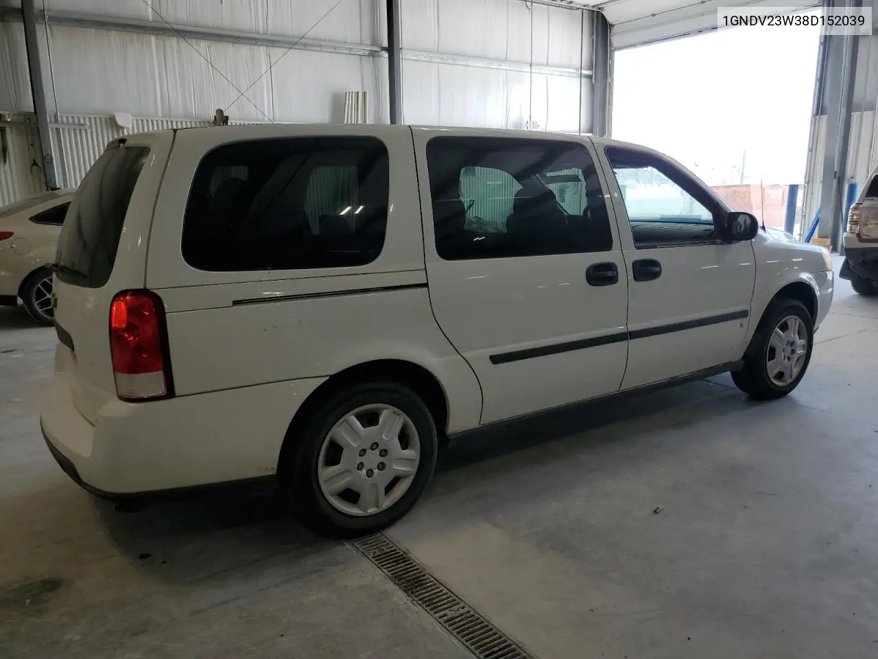 2008 Chevrolet Uplander Ls VIN: 1GNDV23W38D152039 Lot: 56593625
