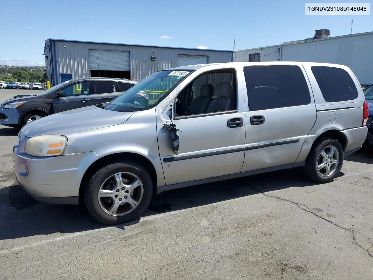 2008 Chevrolet Uplander Ls VIN: 1GNDV23108D148048 Lot: 56791925