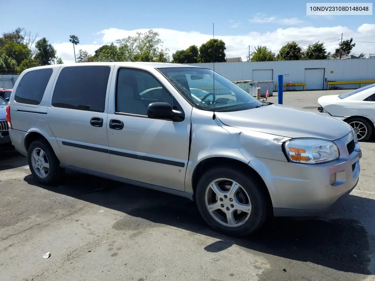 2008 Chevrolet Uplander Ls VIN: 1GNDV23108D148048 Lot: 56791925