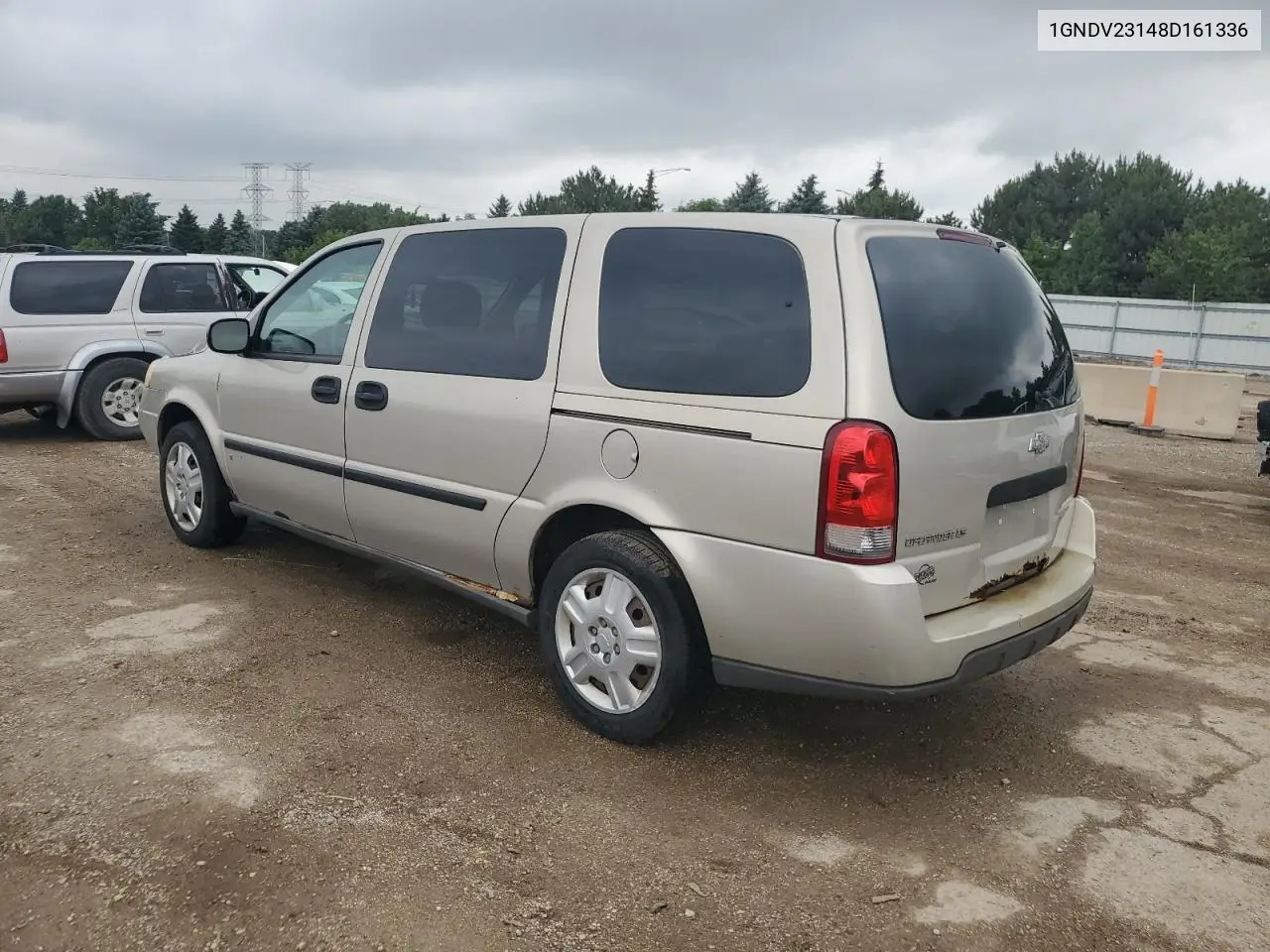 2008 Chevrolet Uplander Ls VIN: 1GNDV23148D161336 Lot: 56863215