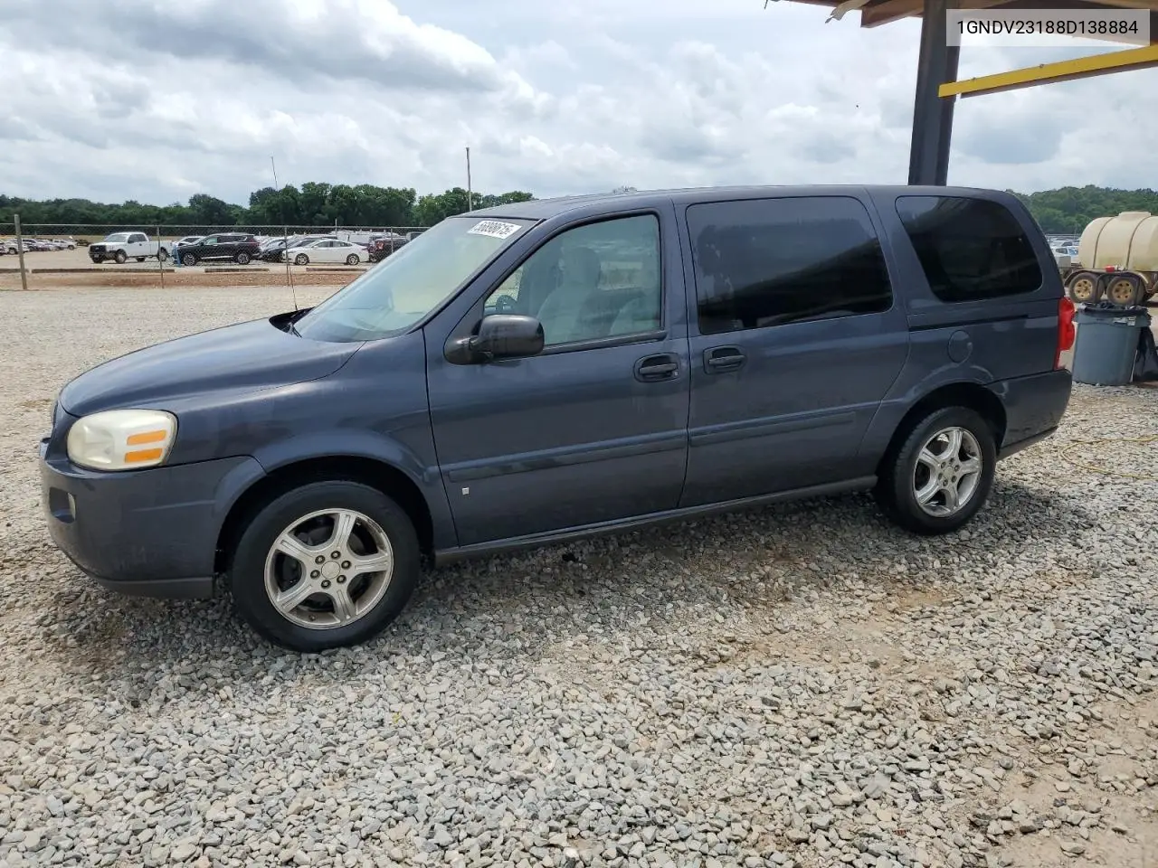 2008 Chevrolet Uplander Ls VIN: 1GNDV23188D138884 Lot: 56898615