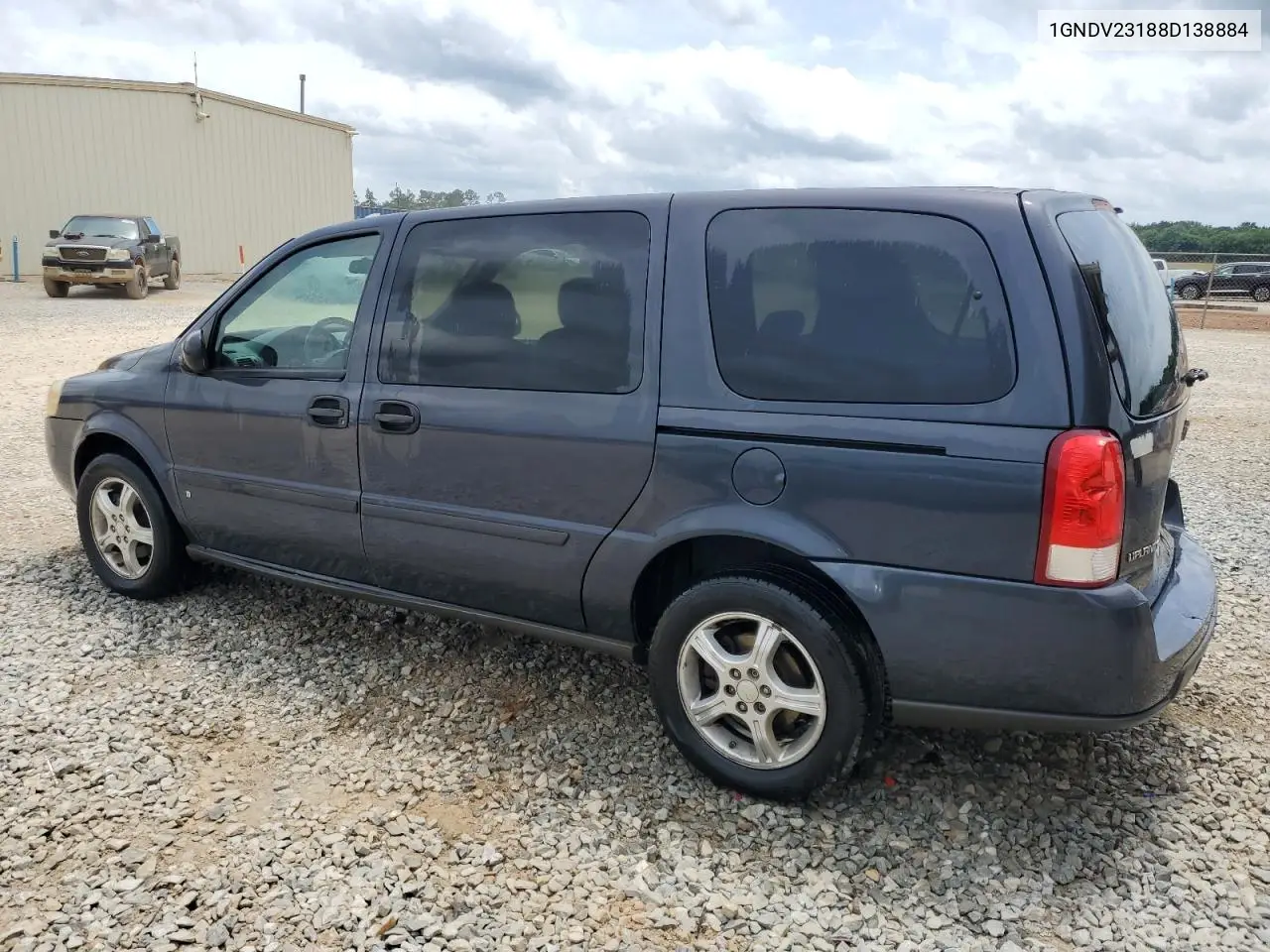 2008 Chevrolet Uplander Ls VIN: 1GNDV23188D138884 Lot: 56898615