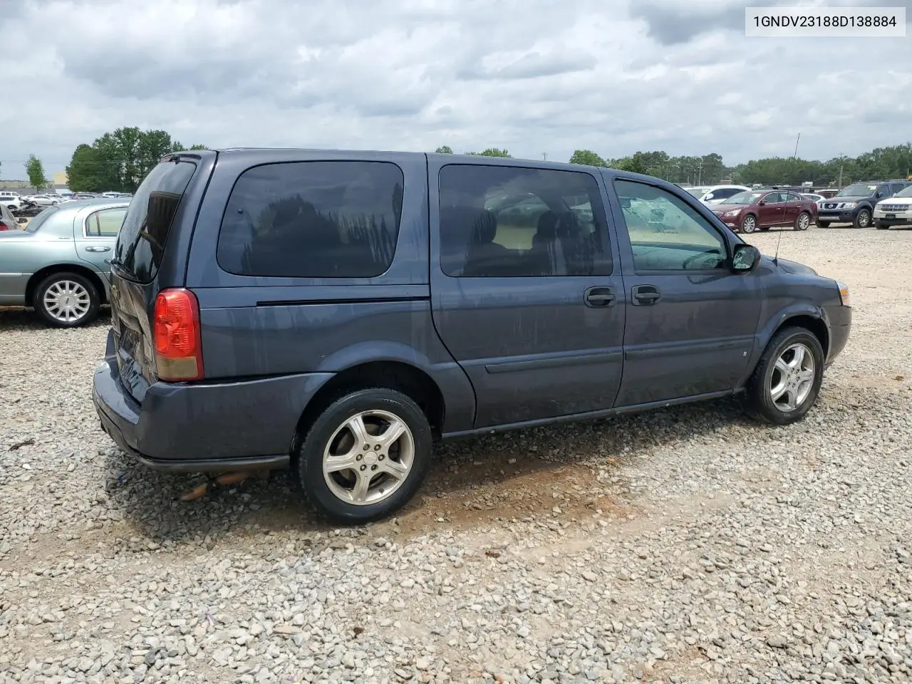 2008 Chevrolet Uplander Ls VIN: 1GNDV23188D138884 Lot: 56898615
