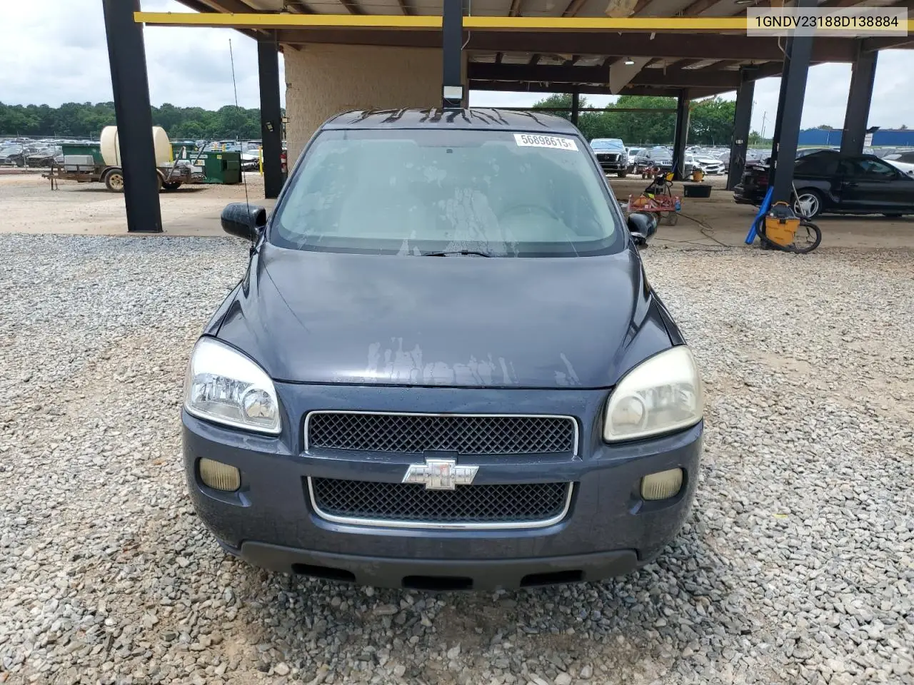 2008 Chevrolet Uplander Ls VIN: 1GNDV23188D138884 Lot: 56898615