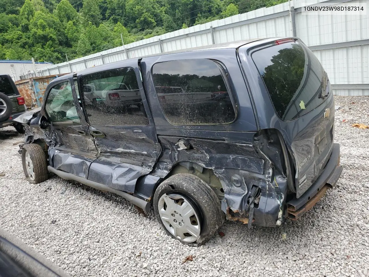 2008 Chevrolet Uplander Ls VIN: 1GNDV23W98D187314 Lot: 60092175