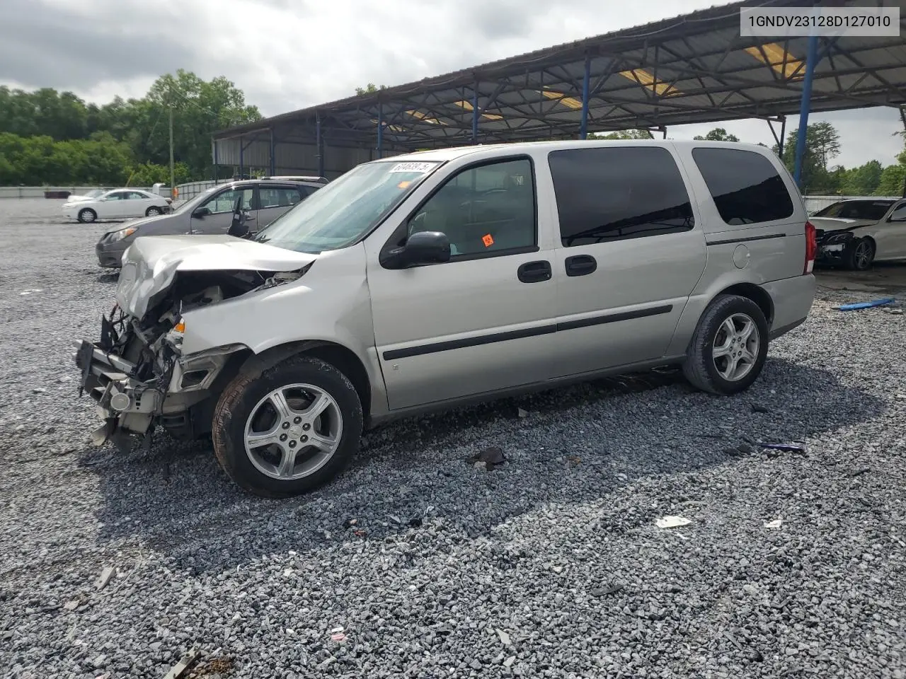 2008 Chevrolet Uplander Ls VIN: 1GNDV23128D127010 Lot: 60463915