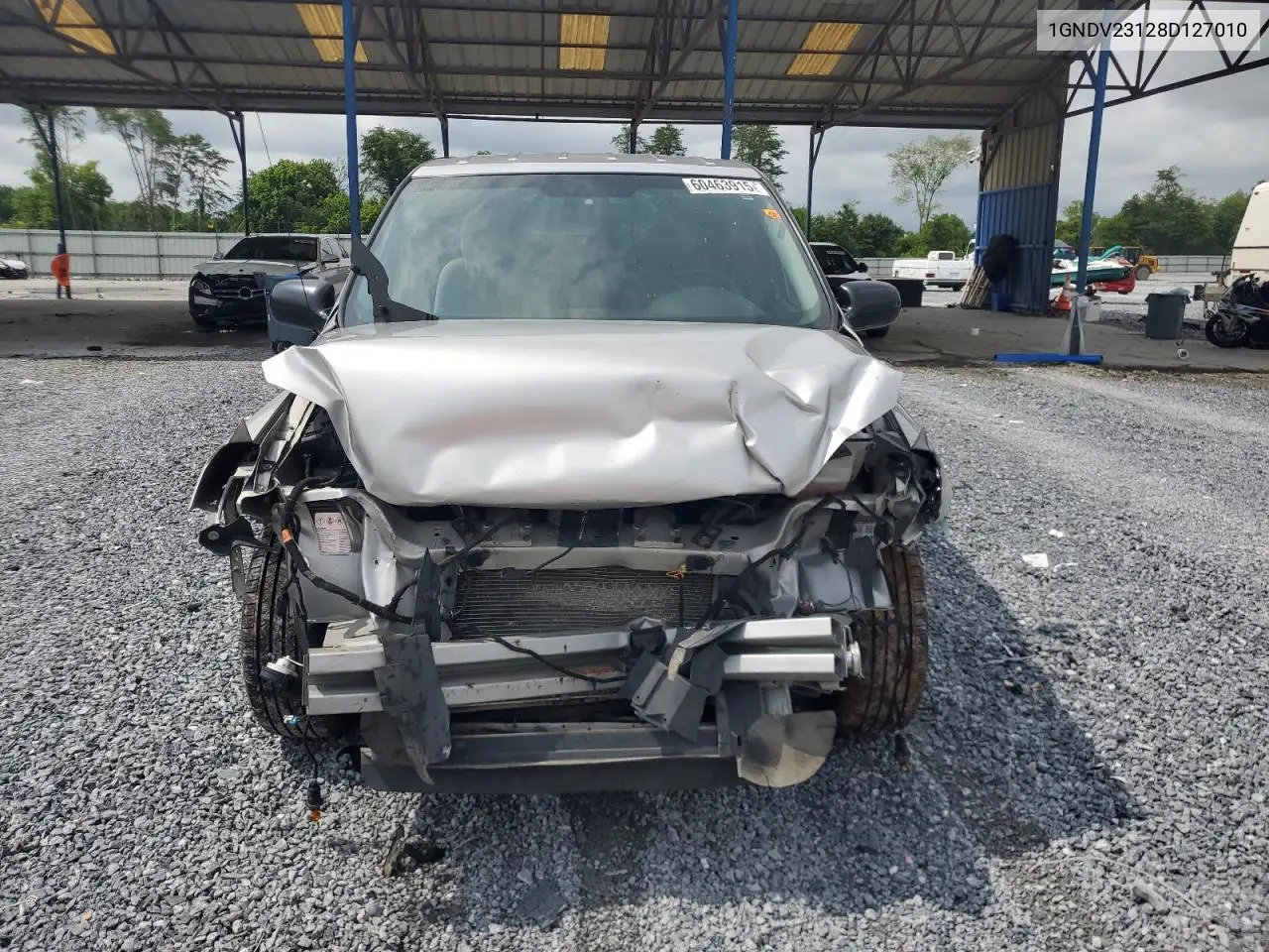 2008 Chevrolet Uplander Ls VIN: 1GNDV23128D127010 Lot: 60463915