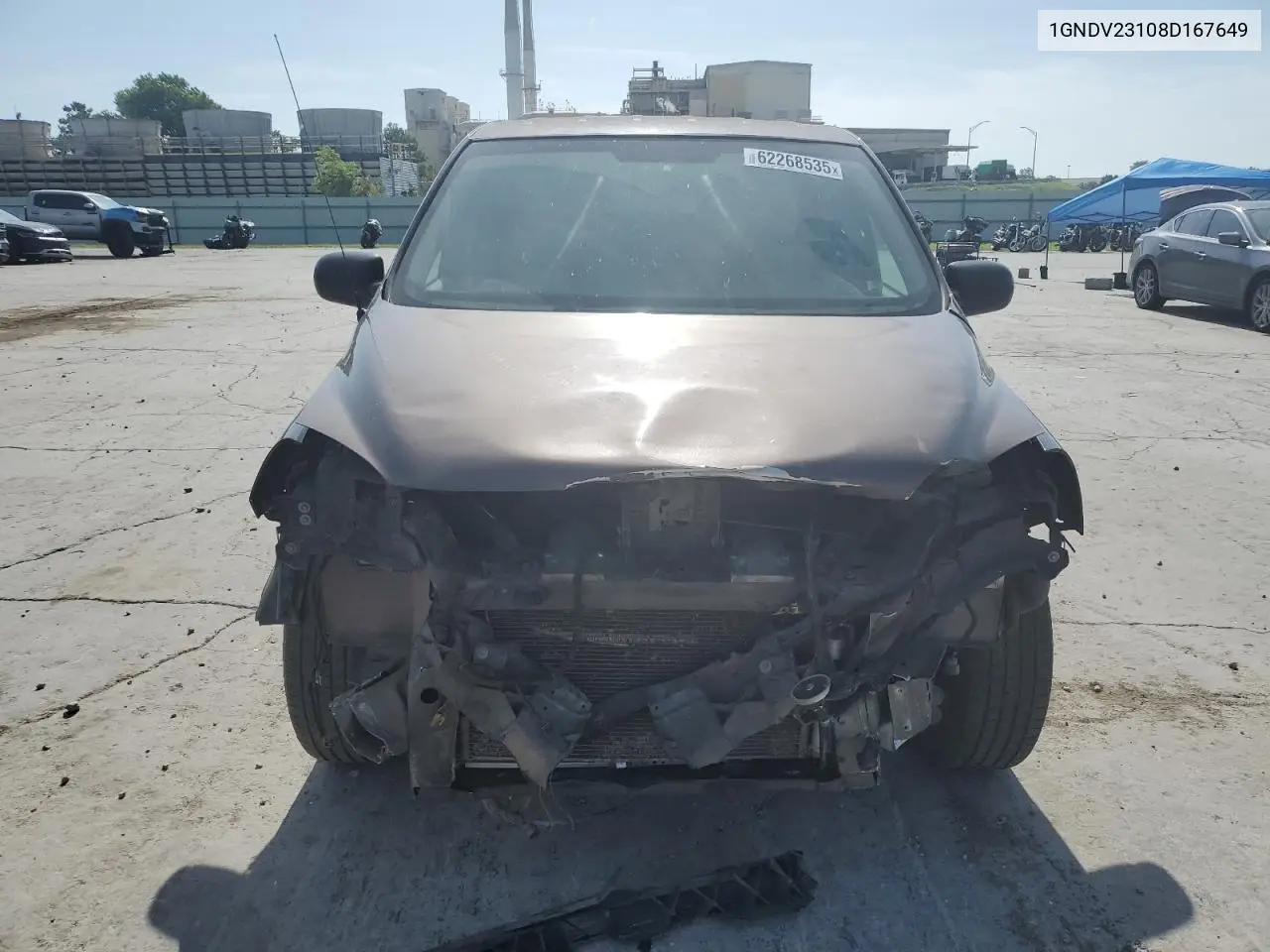 2008 Chevrolet Uplander Ls VIN: 1GNDV23108D167649 Lot: 62268535