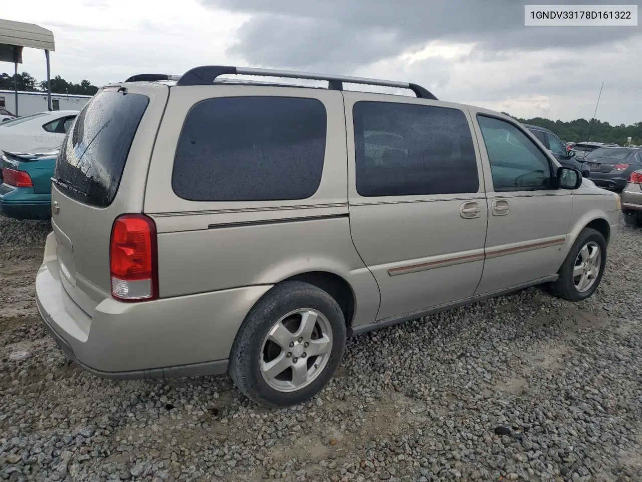 2008 Chevrolet Uplander Lt VIN: 1GNDV33178D161322 Lot: 64459905