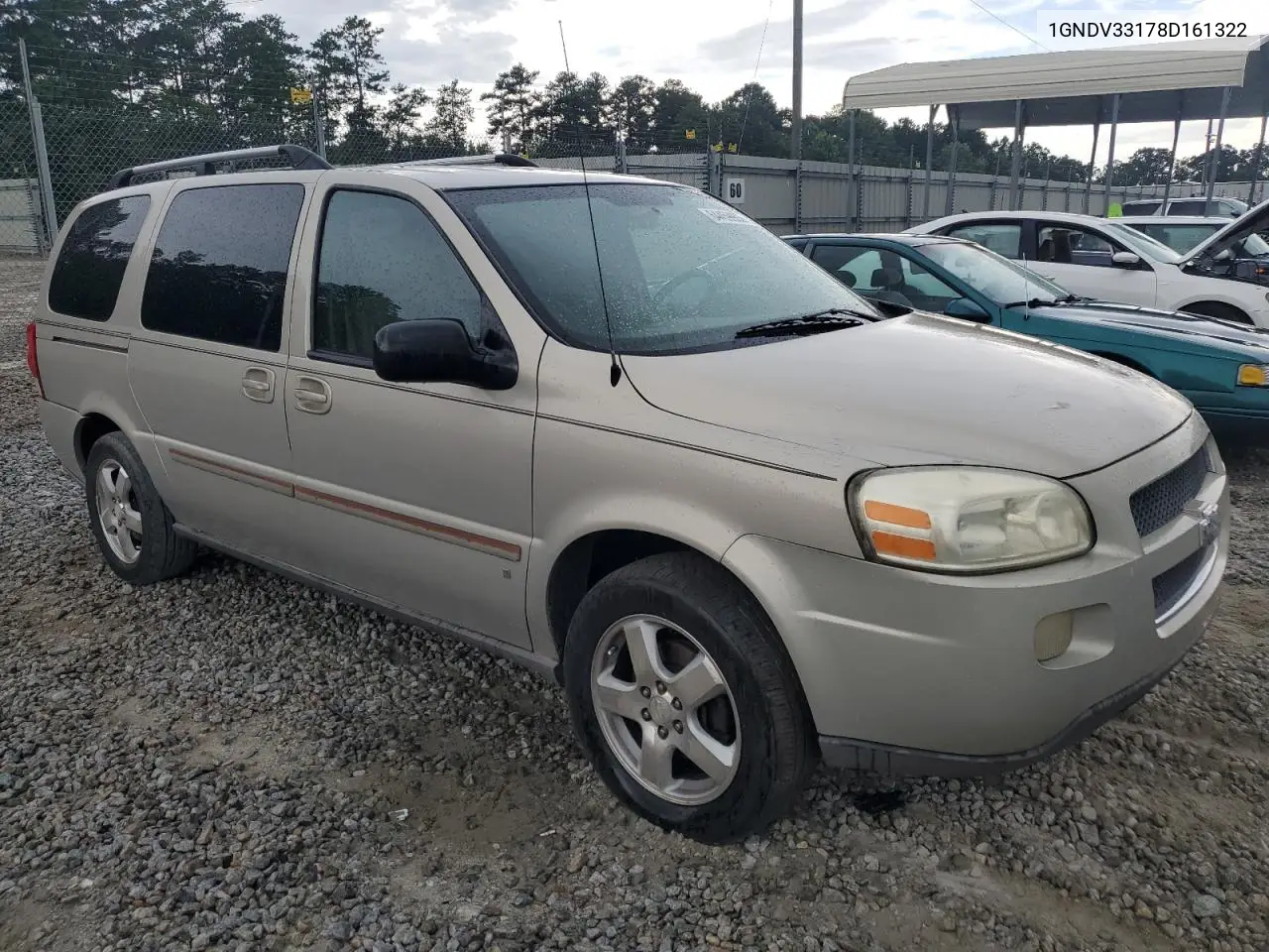 2008 Chevrolet Uplander Lt VIN: 1GNDV33178D161322 Lot: 64459905