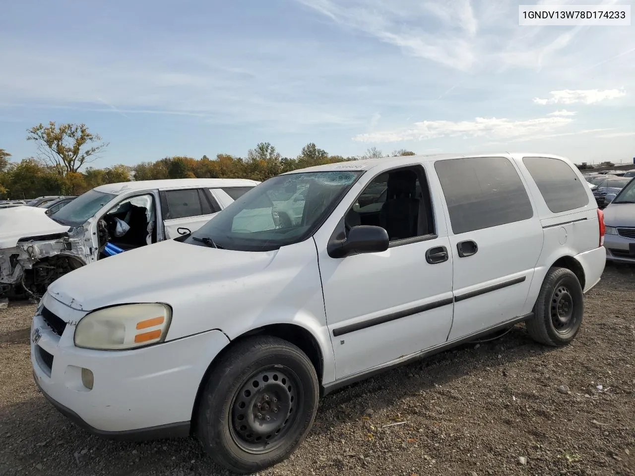 2008 Chevrolet Uplander VIN: 1GNDV13W78D174233 Lot: 76506454