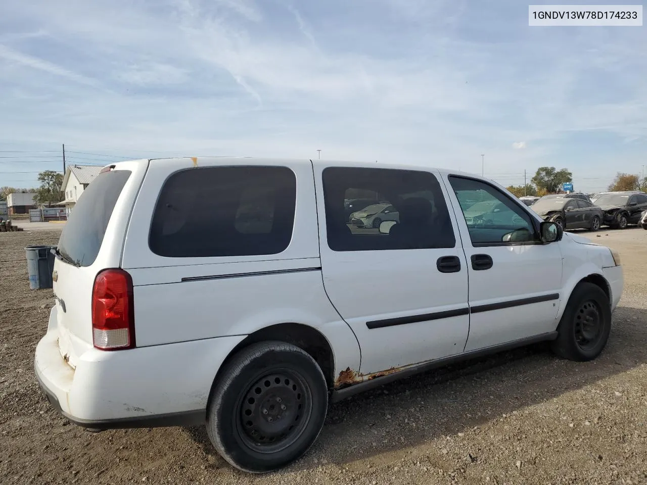 2008 Chevrolet Uplander VIN: 1GNDV13W78D174233 Lot: 76506454