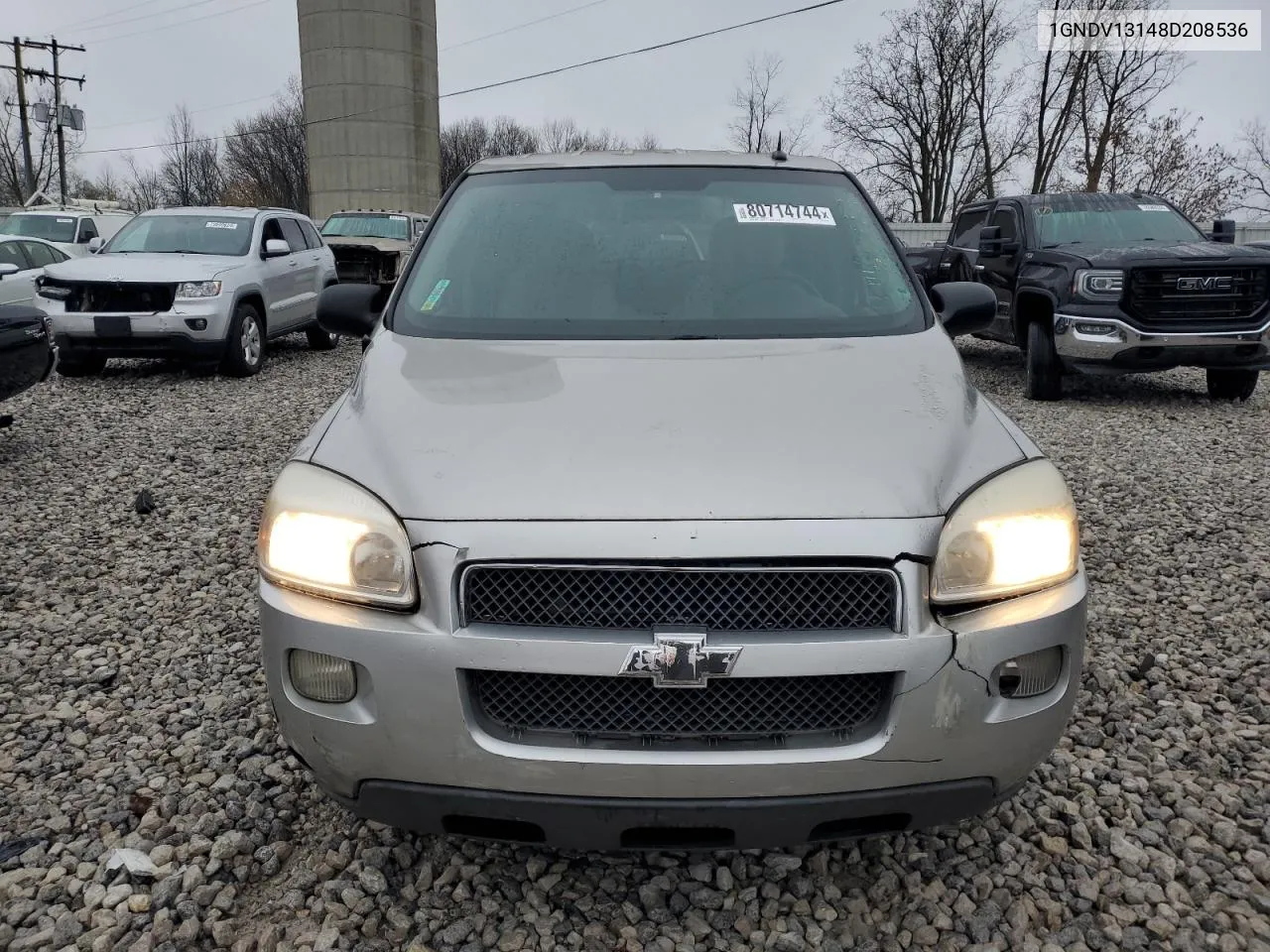 2008 Chevrolet Uplander VIN: 1GNDV13148D208536 Lot: 80714744
