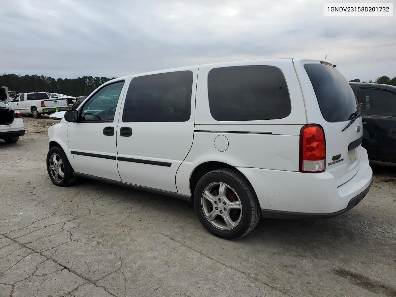 2008 Chevrolet Uplander Ls VIN: 1GNDV23158D201732 Lot: 87763645