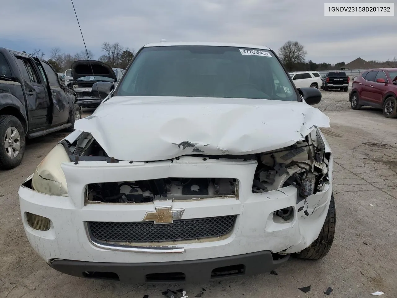 2008 Chevrolet Uplander Ls VIN: 1GNDV23158D201732 Lot: 87763645