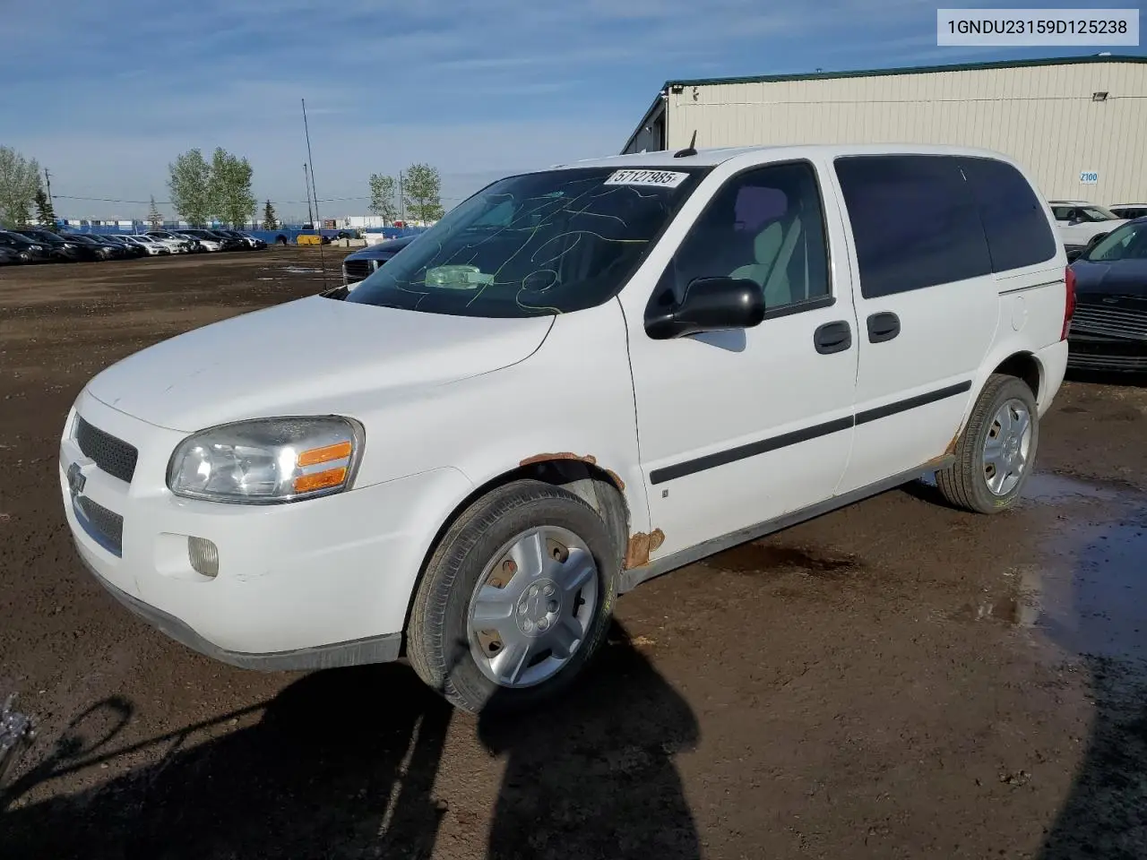 2009 Chevrolet Uplander Ls VIN: 1GNDU23159D125238 Lot: 57127985