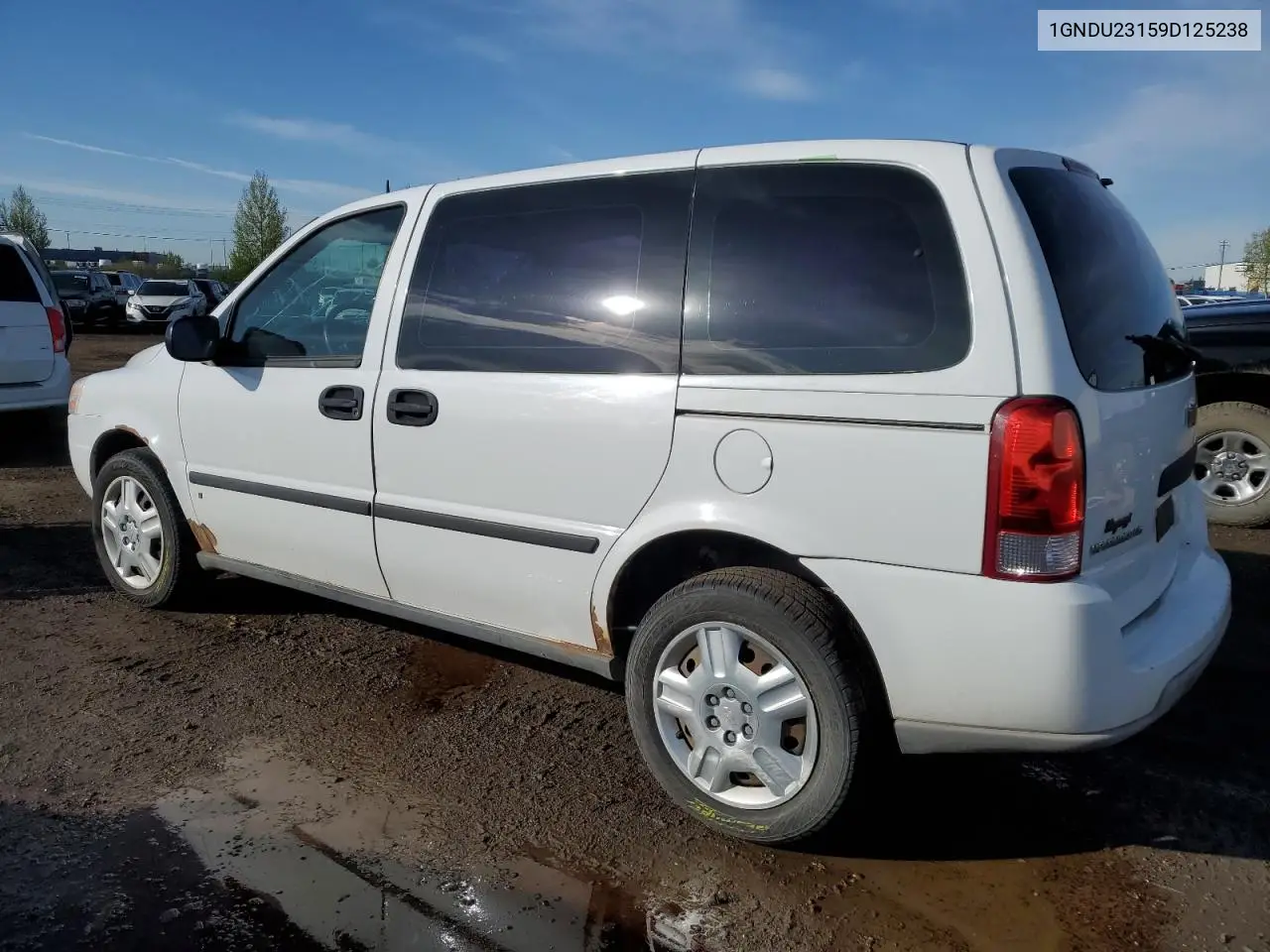 2009 Chevrolet Uplander Ls VIN: 1GNDU23159D125238 Lot: 57127985