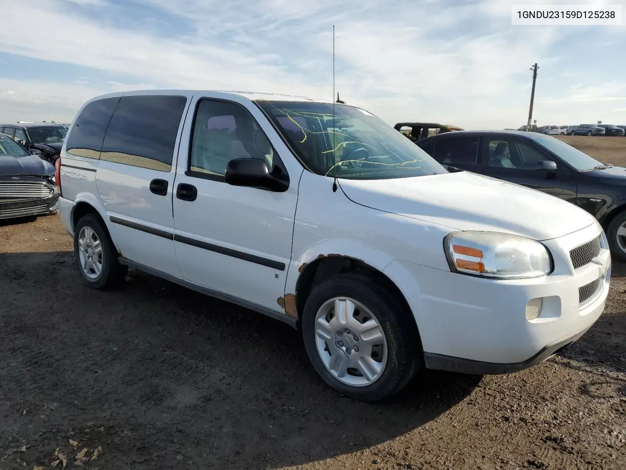 2009 Chevrolet Uplander Ls VIN: 1GNDU23159D125238 Lot: 57127985