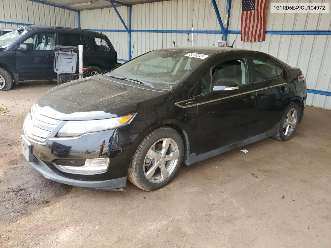 2012 Chevrolet Volt VIN: 1G1RD6E49CU104972 Lot: 65234545