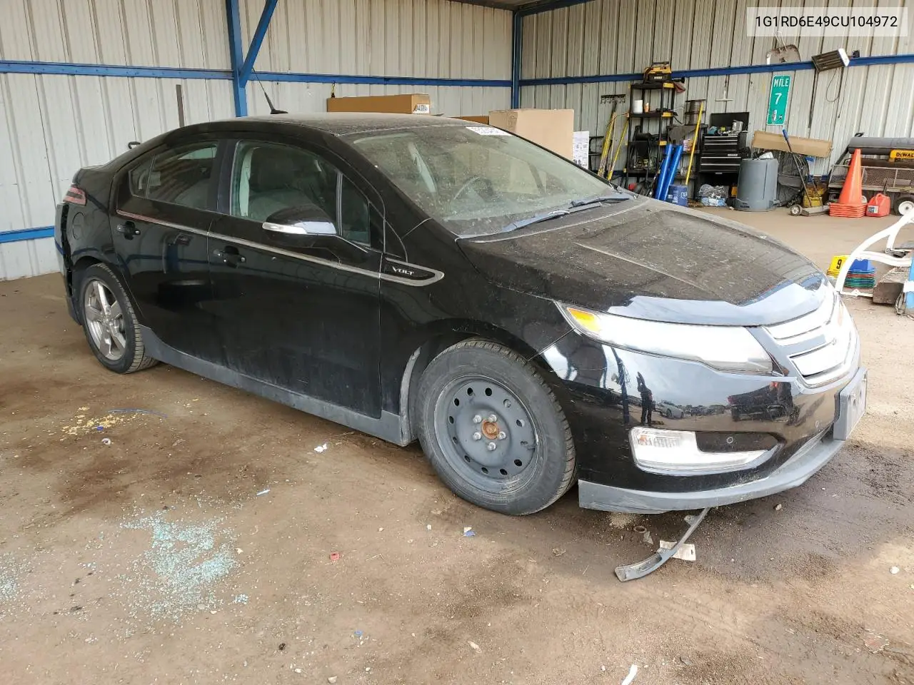 2012 Chevrolet Volt VIN: 1G1RD6E49CU104972 Lot: 65234545