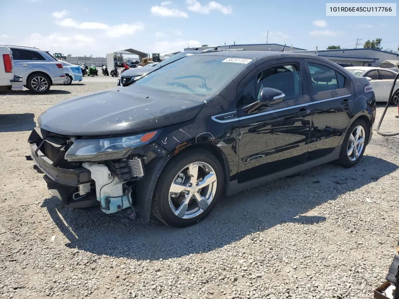 2012 Chevrolet Volt VIN: 1G1RD6E45CU117766 Lot: 65281705