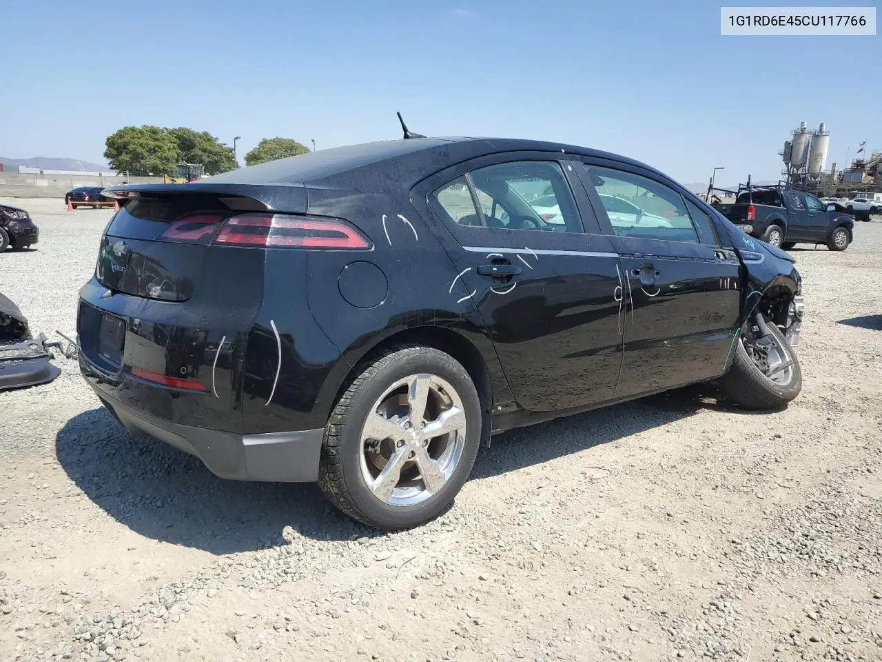 2012 Chevrolet Volt VIN: 1G1RD6E45CU117766 Lot: 65281705