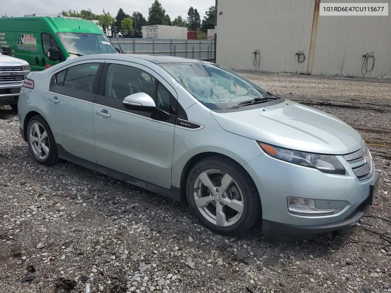 2012 Chevrolet Volt VIN: 1G1RD6E47CU115677 Lot: 65573905