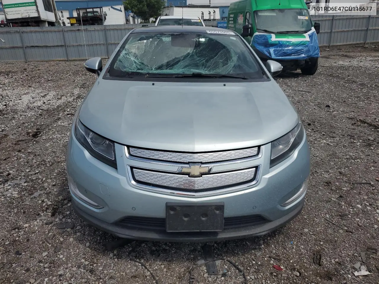 2012 Chevrolet Volt VIN: 1G1RD6E47CU115677 Lot: 65573905