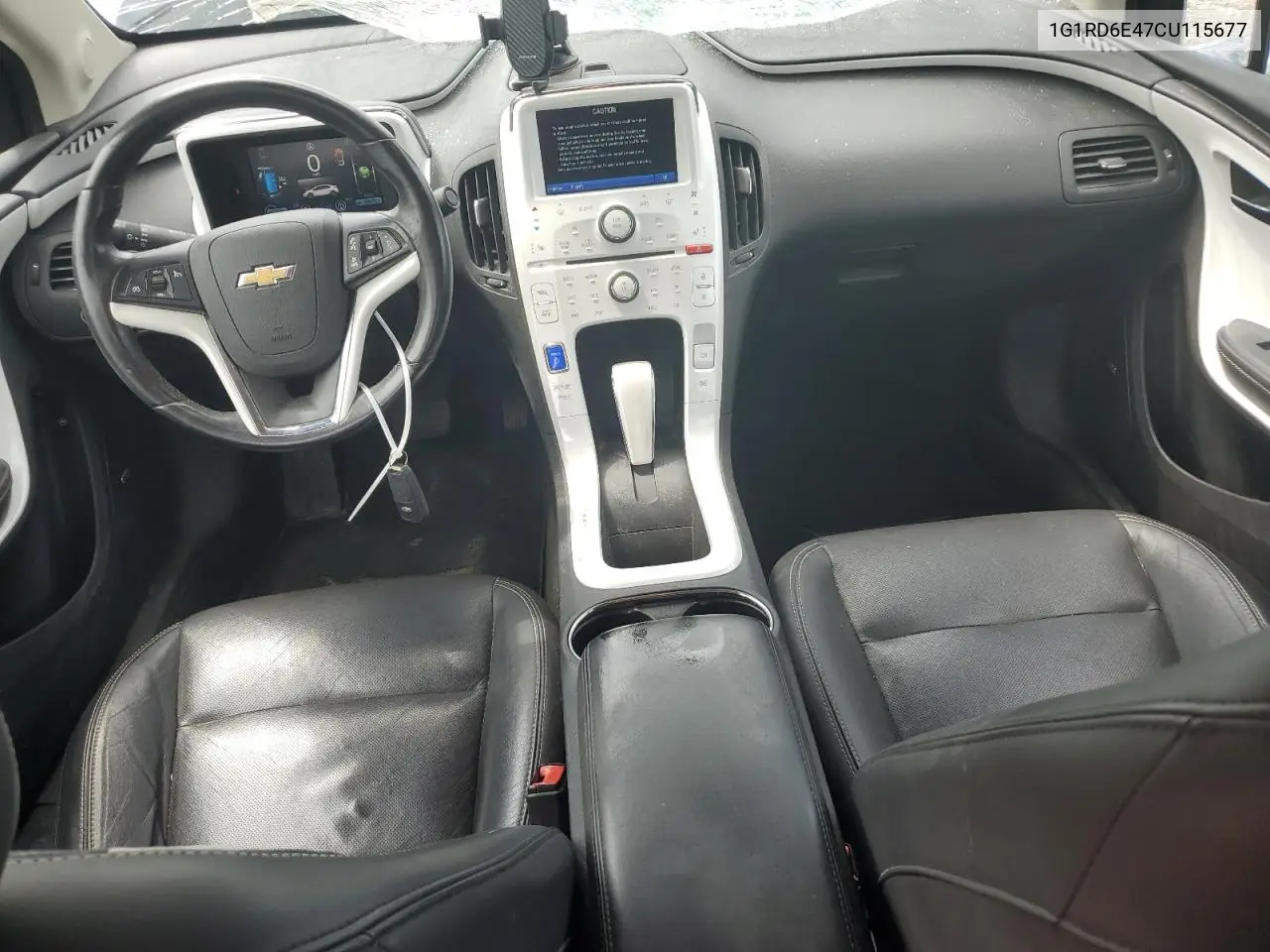 2012 Chevrolet Volt VIN: 1G1RD6E47CU115677 Lot: 65573905