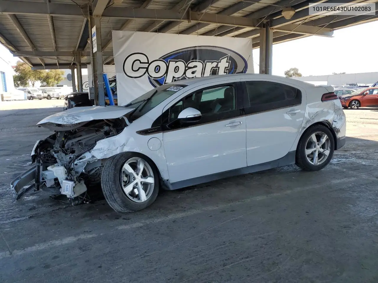 2013 Chevrolet Volt VIN: 1G1RE6E43DU102083 Lot: 63973565
