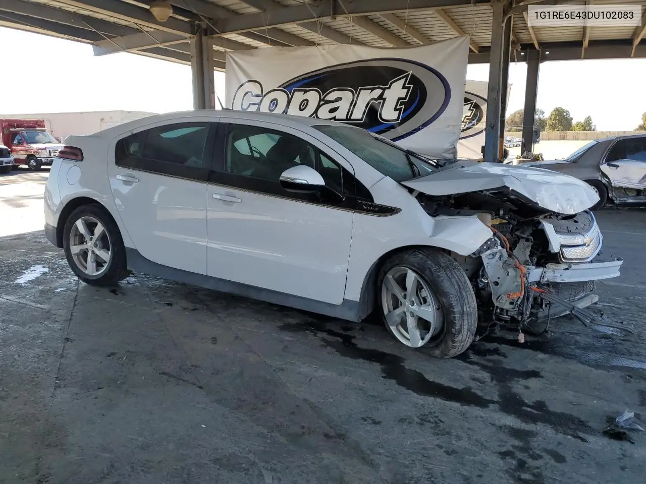 2013 Chevrolet Volt VIN: 1G1RE6E43DU102083 Lot: 63973565