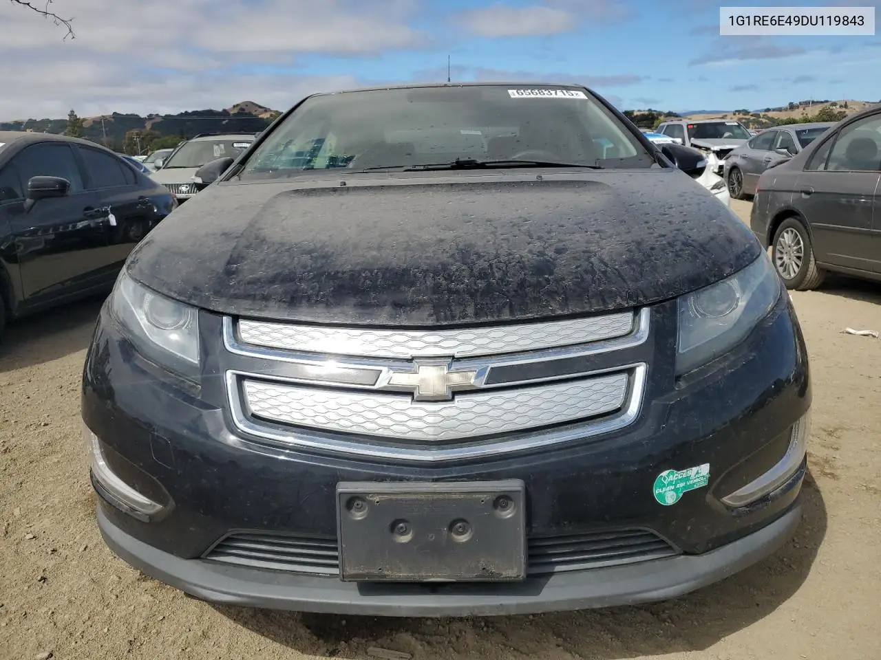 2013 Chevrolet Volt VIN: 1G1RE6E49DU119843 Lot: 65683715