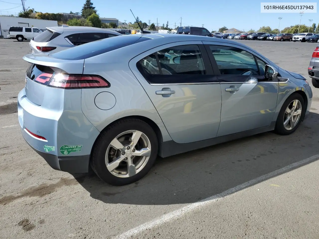 2013 Chevrolet Volt VIN: 1G1RH6E45DU137943 Lot: 66019605
