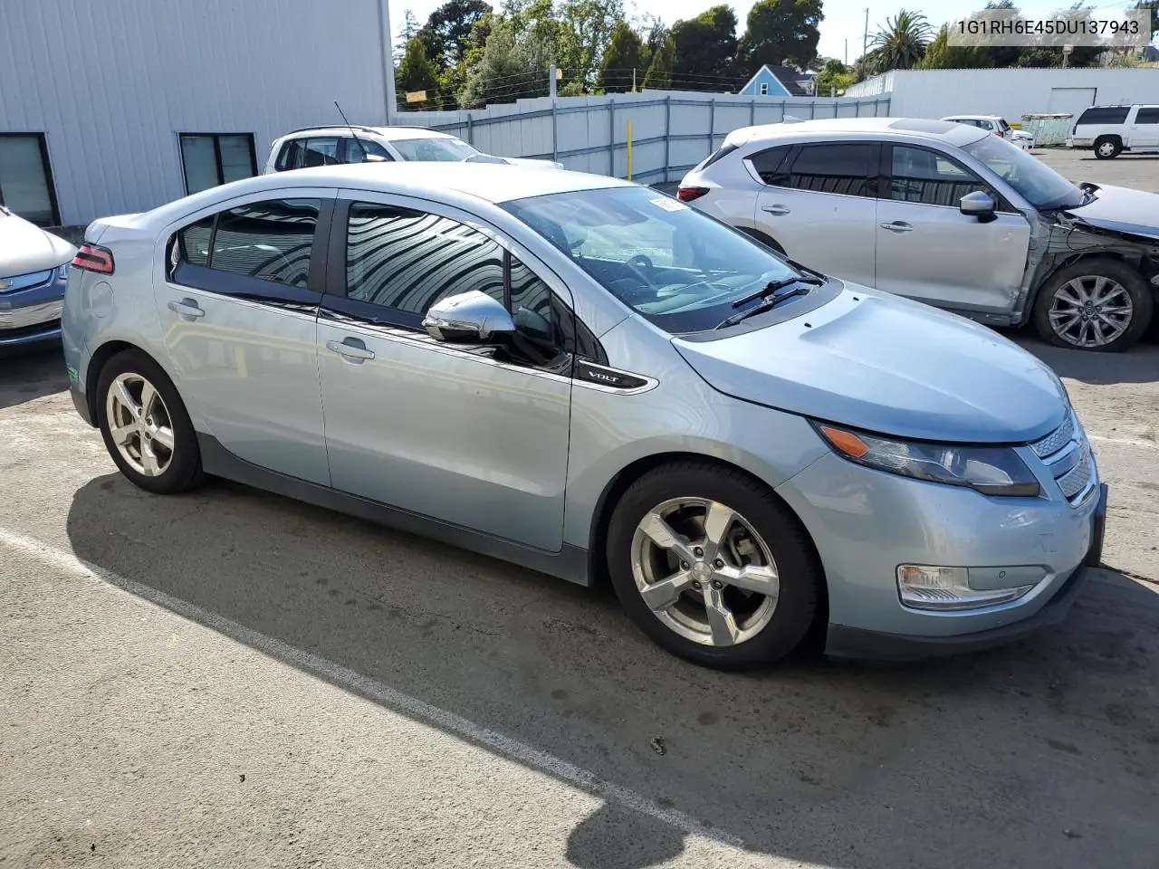 2013 Chevrolet Volt VIN: 1G1RH6E45DU137943 Lot: 66019605