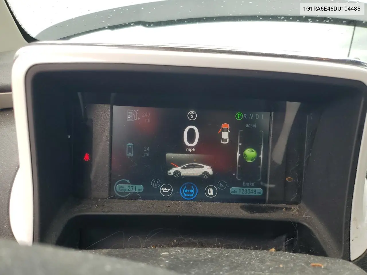 2013 Chevrolet Volt VIN: 1G1RA6E46DU104485 Lot: 66230815