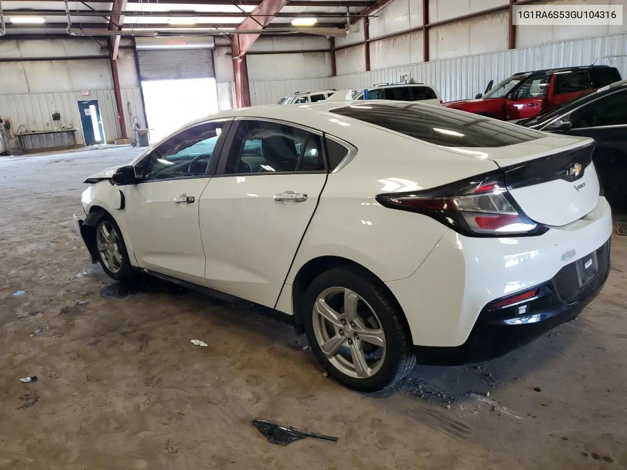 2016 Chevrolet Volt Lt VIN: 1G1RA6S53GU104316 Lot: 61769975