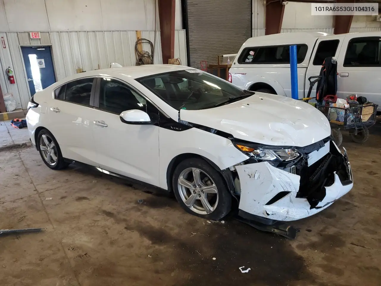 2016 Chevrolet Volt Lt VIN: 1G1RA6S53GU104316 Lot: 61769975