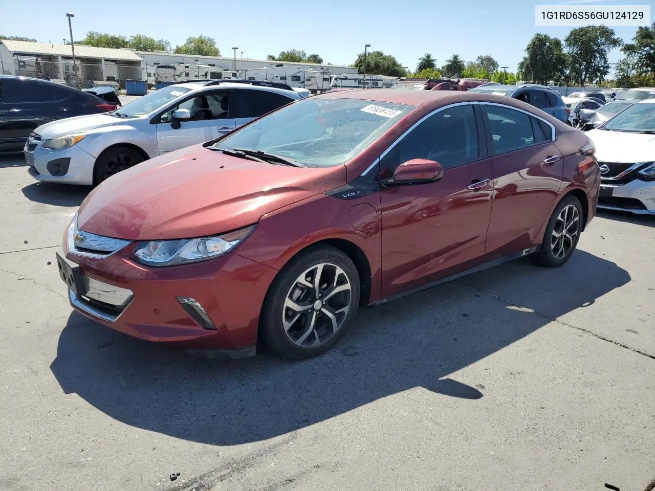 2016 Chevrolet Volt Ltz VIN: 1G1RD6S56GU124129 Lot: 65633455