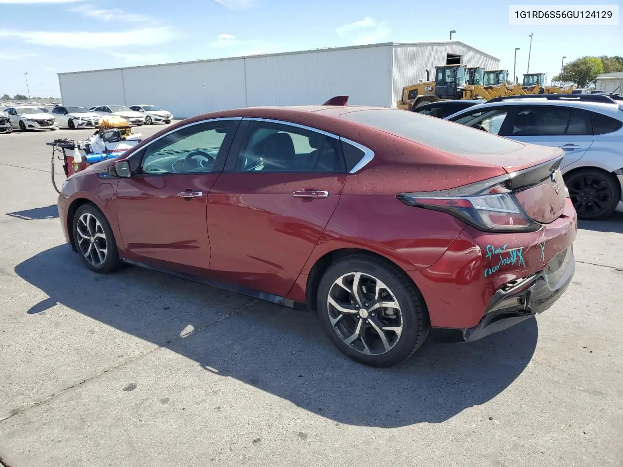 2016 Chevrolet Volt Ltz VIN: 1G1RD6S56GU124129 Lot: 65633455