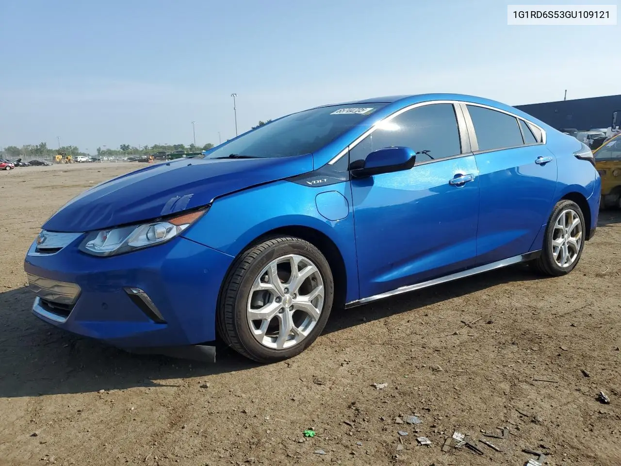 2016 Chevrolet Volt Ltz VIN: 1G1RD6S53GU109121 Lot: 65744705