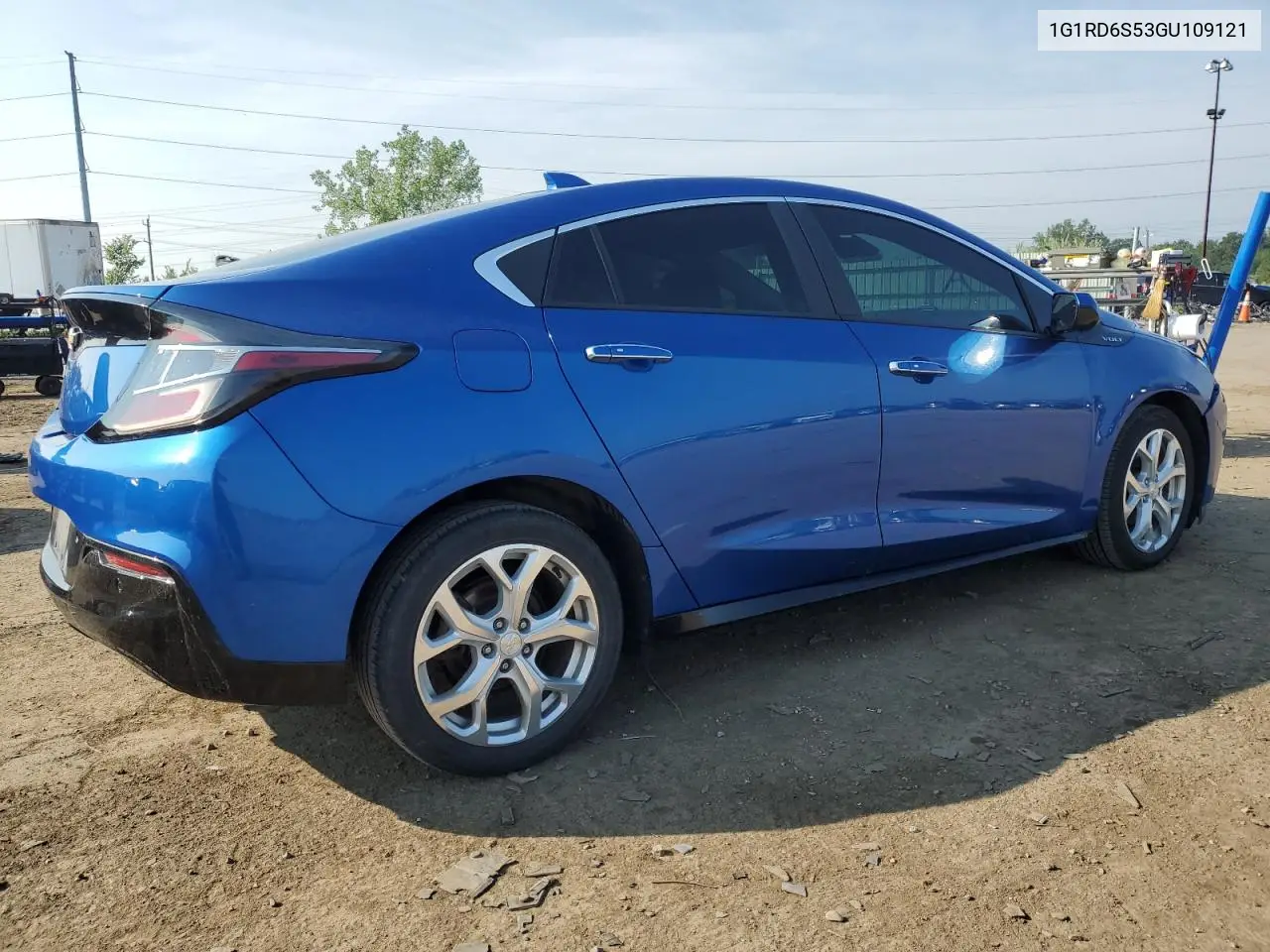 2016 Chevrolet Volt Ltz VIN: 1G1RD6S53GU109121 Lot: 65744705