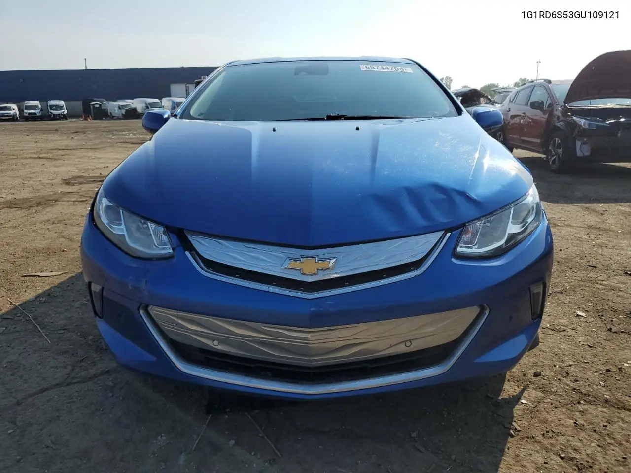 2016 Chevrolet Volt Ltz VIN: 1G1RD6S53GU109121 Lot: 65744705