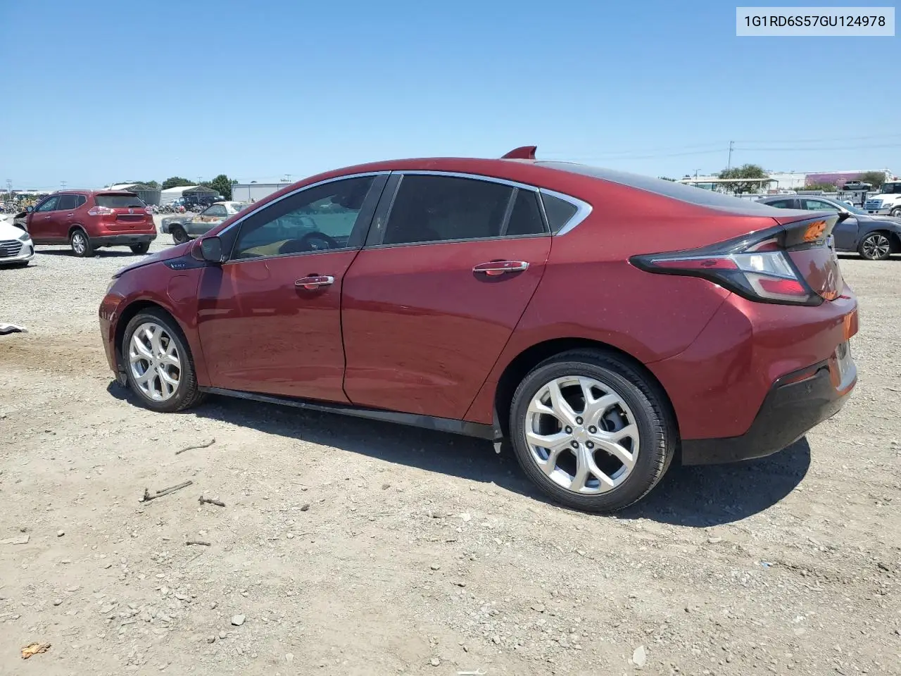 2016 Chevrolet Volt Ltz VIN: 1G1RD6S57GU124978 Lot: 65945885