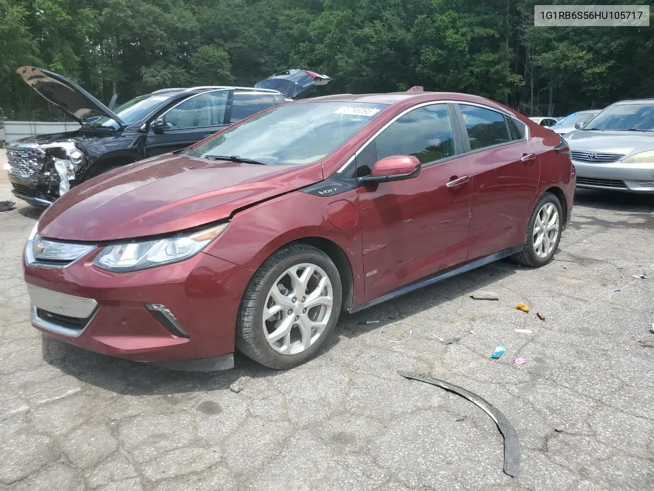 2017 Chevrolet Volt Premier VIN: 1G1RB6S56HU105717 Lot: 65796095